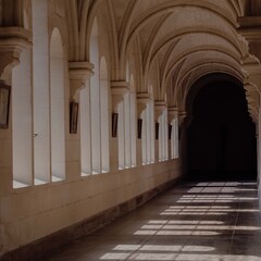 Cloître de l’Abbaye Notre-Dame de Bellefontaine